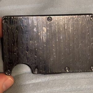 Ridge wallet (Black Damascus) used!